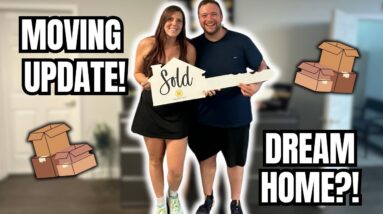 MOVING UPDATE | we got our dream home!!