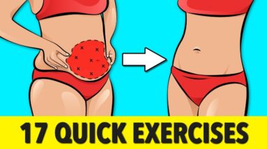 17 Quick No Jumping Exercises - Stomach Fat Loss Workout