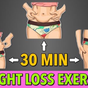 33-Minute Weight Loss Exercises at Home - burn calories and shed pounds