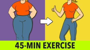 41-Minute Combined Exercises to Lose Weight - full-body burn