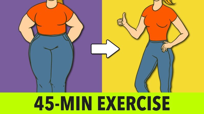 41-Minute Combined Exercises to Lose Weight - full-body burn