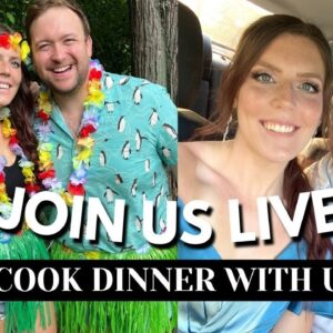 COOK AND CHAT WITH US | JOIN US LIVE ON WEDNESDAY 7/31