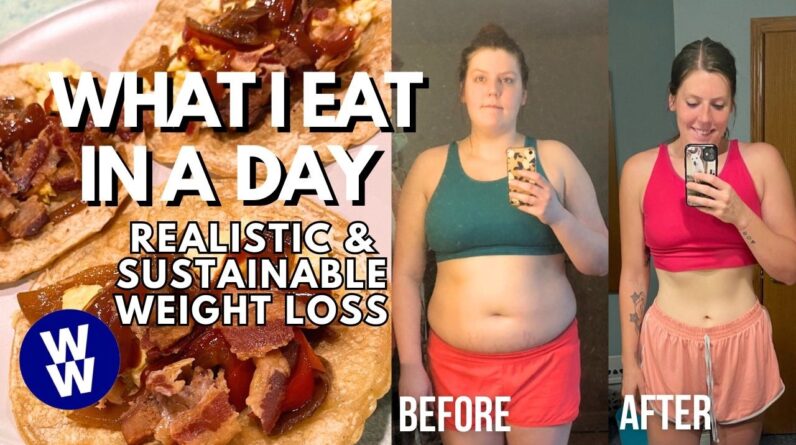 WHAT I EAT IN A DAY FOR WEIGHT LOSS/MAINTENANCE | WeightWatchers | breakfast tacos, burgers