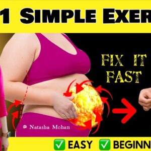 Lose Belly Fat With ONE EXERCISE ( So Easy )