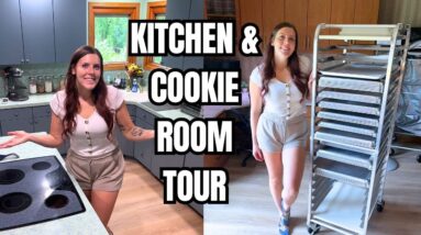 MY DREAM KITCHEN AND COOKIE ROOM TOUR | Our New Home
