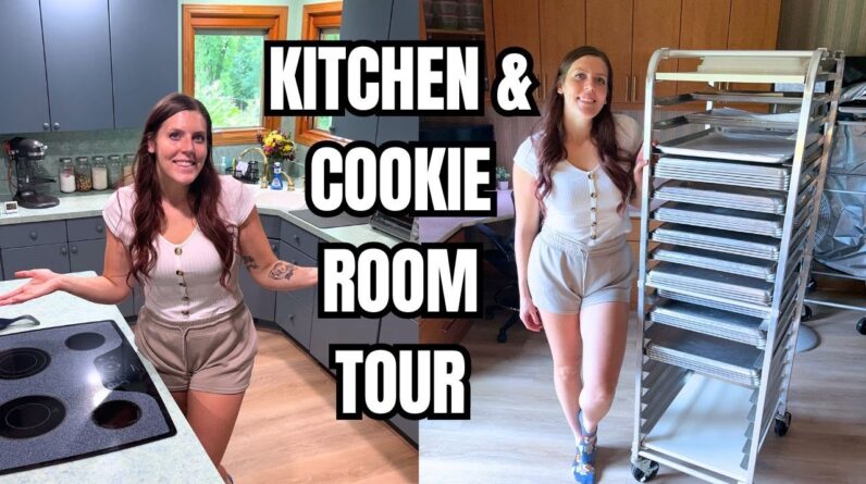 MY DREAM KITCHEN AND COOKIE ROOM TOUR | Our New Home