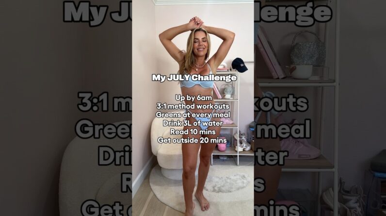 My July Workout & Nutrition Plan