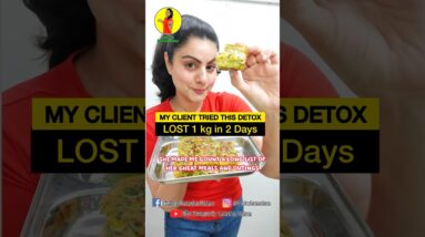 CHEAT MEAL KE BAAD DETOX TOH BANTA HAI #recipe #healthy #weightlossstory #healthydiet #healthyeating