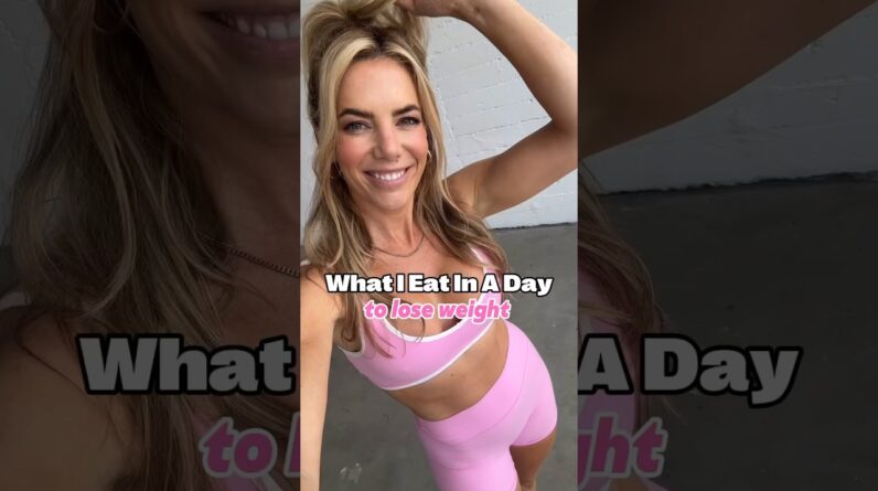 What I Ate to Lose 45 pounds | full day of eating