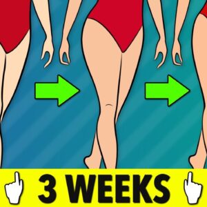 3 Week Thigh Fat Burning Exercises for Women at Home - Tone and slim