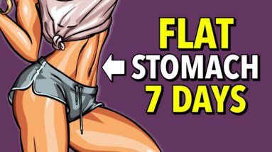 7-Day No Jumping Stomach Fat Loss Workout (30 minutes)