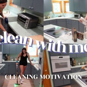 CLEAN WITH ME | CLEANING MOTIVATION | cleaning and decluttering vlog