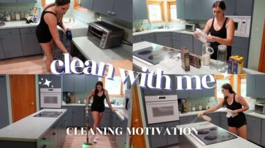 CLEAN WITH ME | CLEANING MOTIVATION | cleaning and decluttering vlog