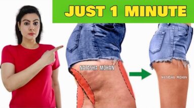 Thigh Fat ? Do This For 1 Minute & Get Slimmer Legs In 7 Days