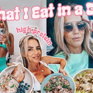 WHAT I EAT IN A DAY | Easy High Protein Meals for Weight Loss