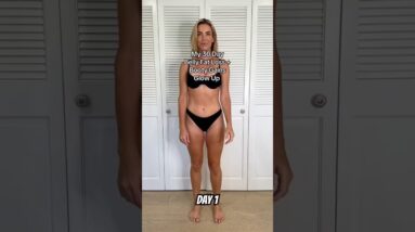 Day 30/30 Fat Loss & Glute Gains Glow Up #whatieatinaday #weightloss #bodytransformation
