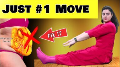 #1 Simple Move To Lose Belly Fat Easily