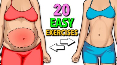 20 Easy Exercises for Belly Fat Reduction – No Jumping Required