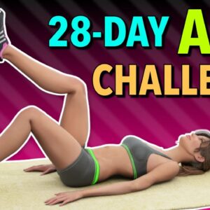 28-Day Summer Abs Challenge – Trim Belly Fat in Weeks