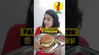 BURGERR SE PATLI KAMARR ? #healthy #food #weightlossdiet #recipe #healthyfood #easyrecipe #diet #new