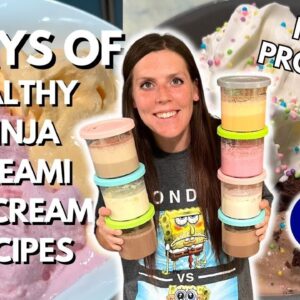 7 HEALTHY NINJA CREAMI ICE CREAM RECIPES/TASTE TEST | Weightwatchers | ACTUALLY the BEST ones YET!!