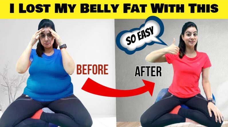 No1 SIMPLE & EASY Yoga Pose To Melt Away BELLY FAT Easily For BEGINNERS