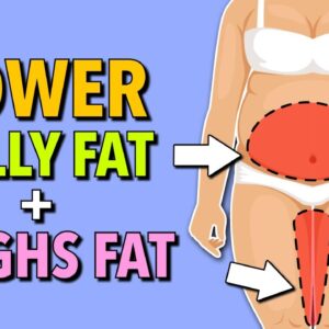 Shrink Thighs and Lower Belly Fat: 21-Day Challenge