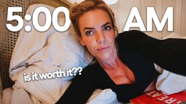 Waking up at 5 AM...is it WORTH IT?