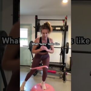 What my “lucky” really looks like #postpartum #fitnesstransformation