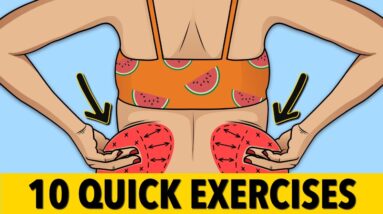 10 Quick Exercises to Eliminate Love Handles – At-Home Session