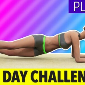 14-Day Plank Challenge at Home – Get Skinny Flat Belly