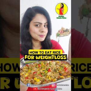 DIET PULAO RECIPE FOR WEIGHTLOSS #weightlossdiet #food #healthy #recipe #diet #weightloss #diethacks