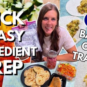HEALTHY INGREDIENT PREP FOR THE WEEK | Weight Loss Tips & Food Prep | Getting Back on Track