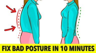 Fix Bad Posture in 10 Minutes | Quick Home Stretch Routine