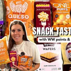 Healthy Snack Review | Trying New Healthy Snacks | WW (WeightWatchers) Points/Calories/Macros