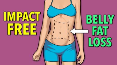 Impact-Free Belly Fat Loss with Standing Exercises