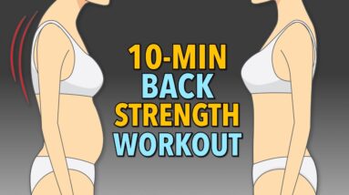 Improve Your Posture Fast | 10-Minute Back Strengthening Workout