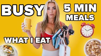 My *EASY* What I Eat in a Day | Quick Meals for Busy Days
