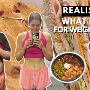 What I Eat In A Day For WEIGHT LOSS | WeightWatchers | HEALTHY, realistic & sustainable weight loss