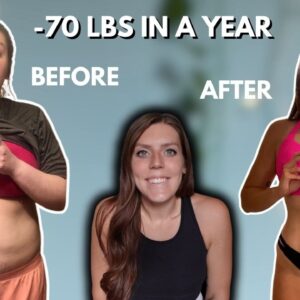 How I Lost 70 lbs Naturally in a Year | Weight Loss Transformation Story | Before & After Pictures