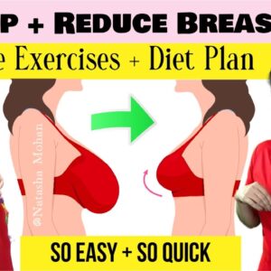 Reduce Breast Fat + Lift Up Breast Size Naturally In 10 Days 🔥 ( Diet Plan + Simple Exercise )