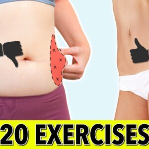 20 Exercises to Lose Love Handles - Side Fat Burn