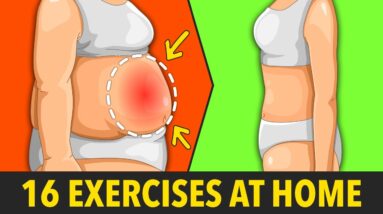 Burn Belly Fat with These 16 Intense Exercises You Can Do at Home