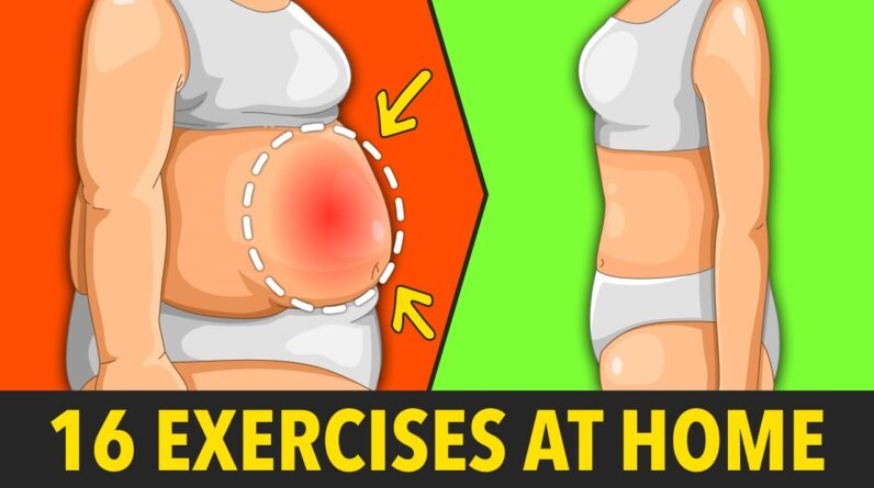 Burn Belly Fat with These 16 Intense Exercises You Can Do at Home