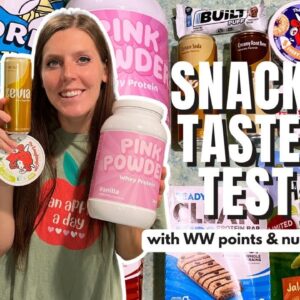 Healthy Snack Review | Trying New Healthy Snacks | WW (WeightWatchers) Points/Calories/Macros