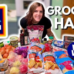 Healthy ALDI Grocery Haul For Weight Loss | Foods I Buy To Lose Weight | WeightWatchers | Meal Ideas