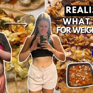 What I Eat In A Day For WEIGHT LOSS | WeightWatchers | HEALTHY, realistic & sustainable weight loss