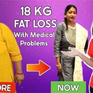 Simple Diet CHANGES That Helped Her Lose 18 Kgs FAST