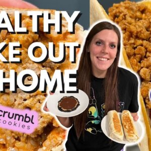 3 HEALTHY & SIMPLE FAST FOOD COPYCAT RECIPES AT HOME | WeightWatchers | Taco Bell & Crumbl at Home