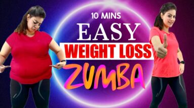 10 Minutes Easy Weight Loss Zumba Dance Workout For Beginners At Home